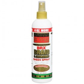 African Royale BRX Braid and Extensions Sheen Spray 12oz